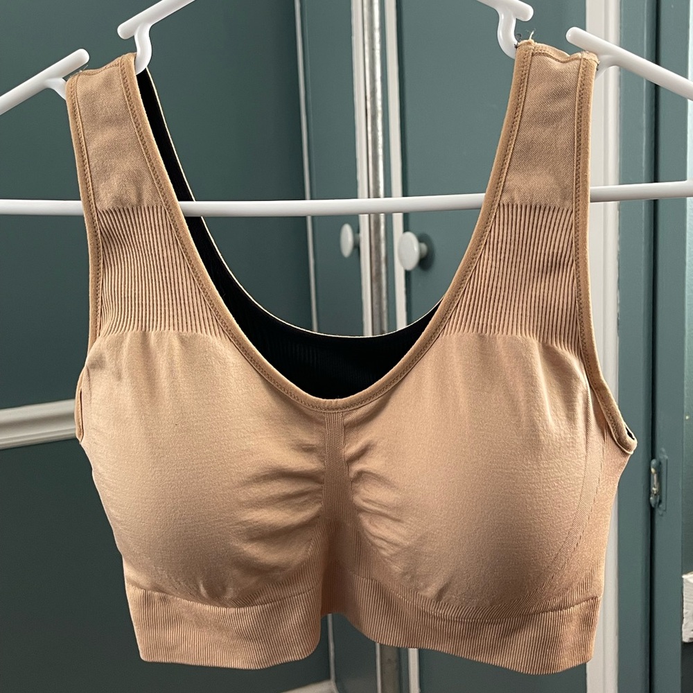 SPANX Breast of Both Worlds reversible comfort bra, size Large